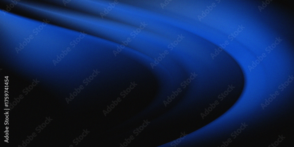 Fototapeta premium Abstract blue gradient smooth background with line