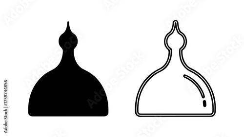 Chess piece bishop with transparent background