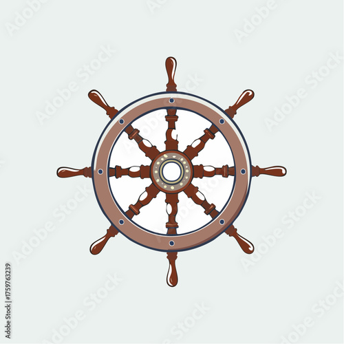 ship wheel helm