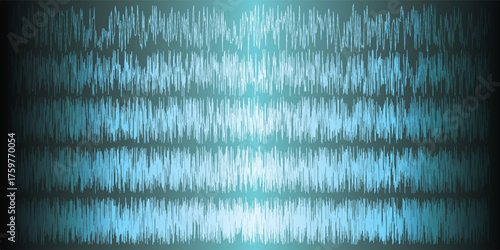 Abstract Blue Texture with Horizontal Lines and Gradient Effect.