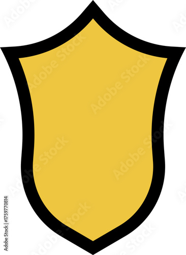 Gothic-style insignia featuring bold lines and intricate patterns within a battle shield.