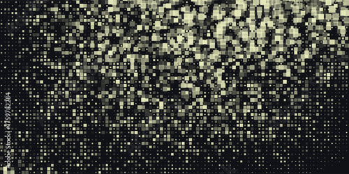 Simple background of abstract glitter lights. blue, gold and black. de focused modern