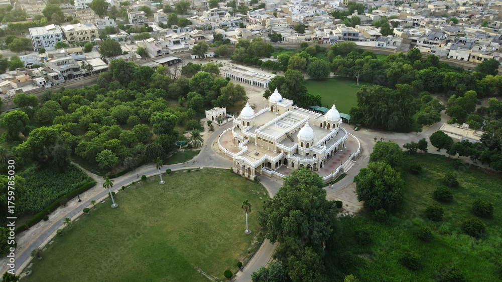 Fototapeta premium Gulzaar Mahal in Bhawalpur, Punjab, Pakistan