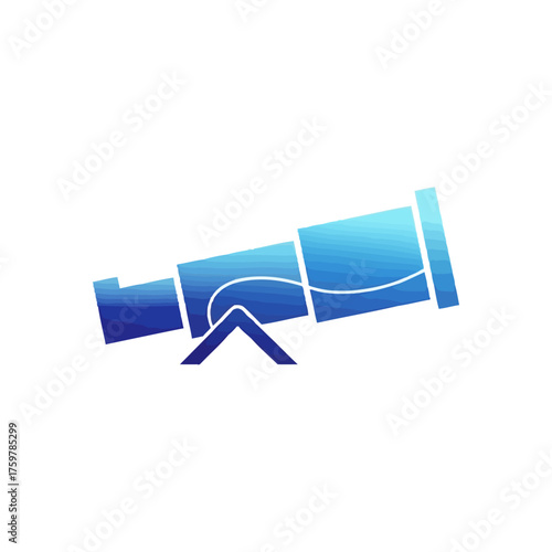 Visionary Exploration A Symbolic Icon of Discovery and Future Forecasting with Telescope Imagery