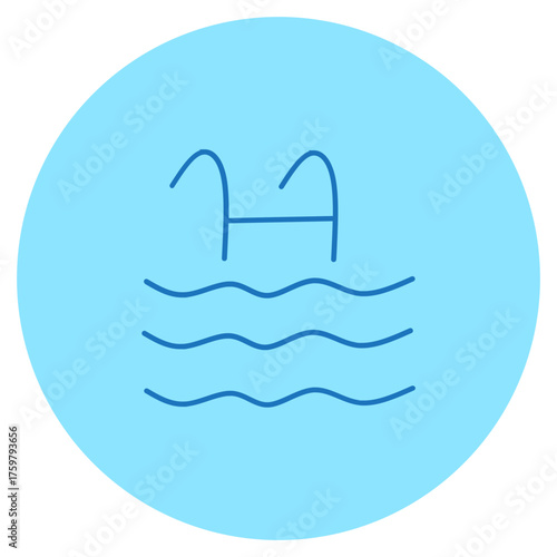Water Icon Illustration