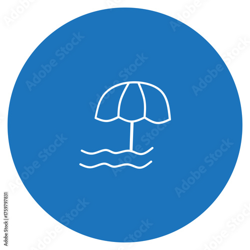 Water Icon Element
