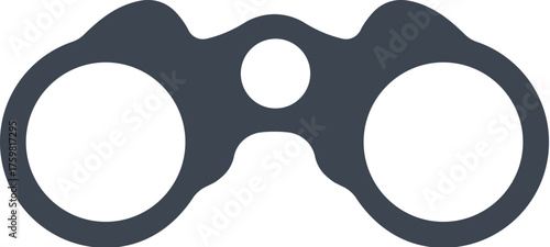 Eyeglasses Line Icon – Vision and Optics Outline Symbol