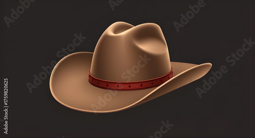 cowboy hat, western hat, ranch style, leather hat, vintage cowboy, classic western, rodeo fashion, country style, wild west, rustic charm, american cowboy, western accessory, hat illustration, vector 