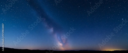 Breathtaking Night Sky Filled with Countless Sparkling Stars