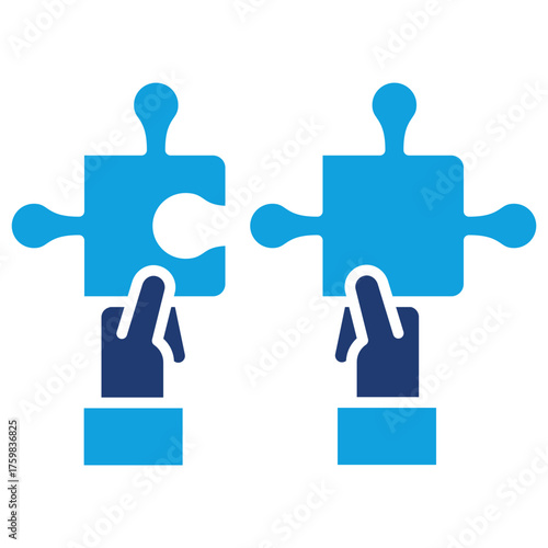 Target Flat Blue Icon