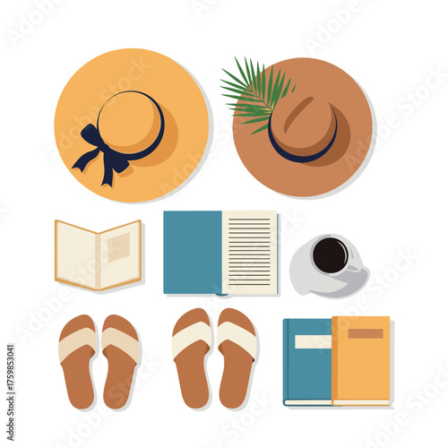 Packing for a relaxing vacation with essential travel items