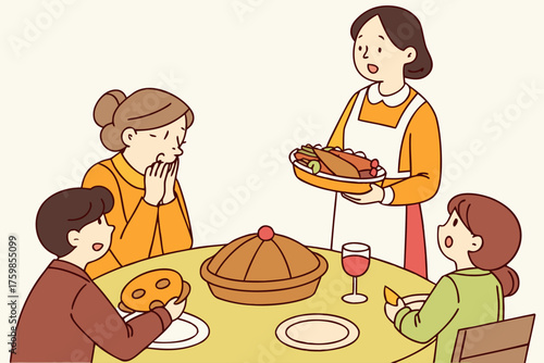 Thanksgiving with everyone swapped into each other’s bodies.