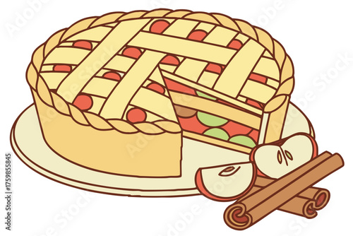 Apple pie for Thanksgiving