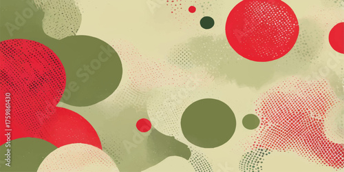 A seamless vector pattern with colorful easter eggs and flowers on an abstract background makes a festive design