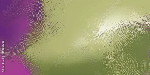 Abstract colorful grunge background texture in shades of green and blue with a subtle circle pattern and vintage light for wallpaper design