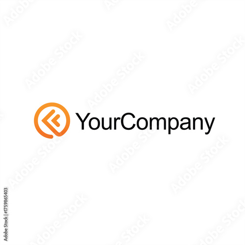 creative letter F logo for multimedia companies such as video, film, cinema or for web logo design