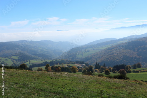 Vallée du Pilat et mer de nuages