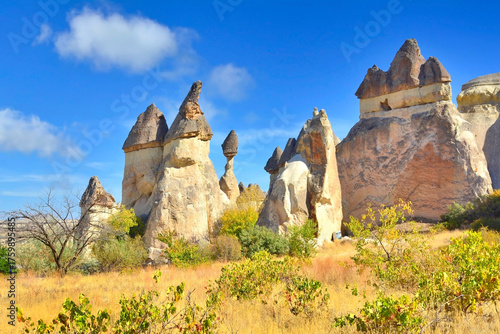 One of the wonders of the world.  Famous sightseeing Cappadocia, Anatolia, Turkey