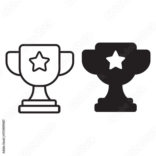 Exclusive benefit, prize, incentive, reward icon vector