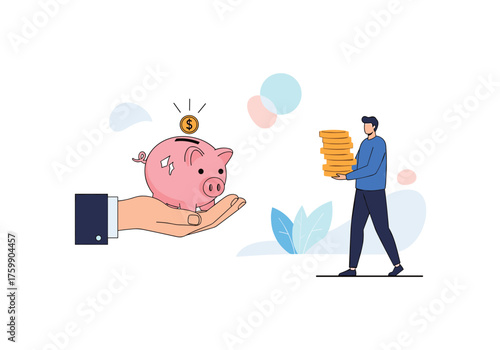 Financial planning for a secure future with savings and investments.