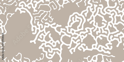Golden brown leopard fur pattern with seamless vintage textured paper for decoration and backdrop. Brown seamless leopard print pattern with vintage textured design. turing style design. Ethnic wall