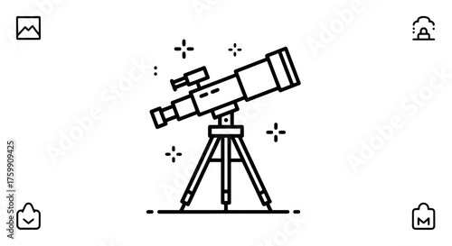 A Silhouette Telescope Against The Darkness For Astronomical Investigation