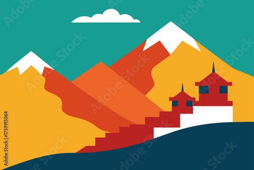 house on the mountain