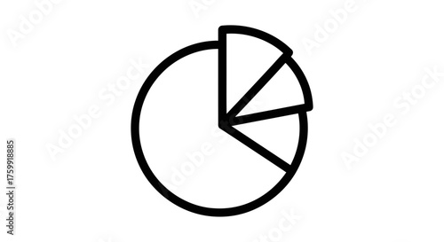 Abstract Geometric Composition Graphic: A Divided Visualization Displaying Numerical Data