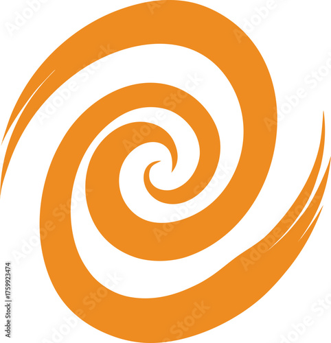 Fine grain swirls resembling brushed plaster surface