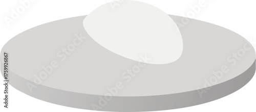 Premium tactile white grain surface balanced minimalism