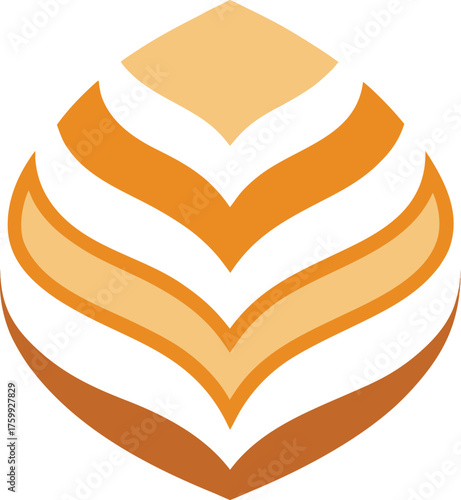 Layered organic grain design with soft tonal transitions