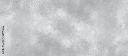 Abstract background with white clouds. Gray watercolor smoky background. Misty fog overlay effects. stained fabric background.