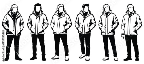 Stylish man in modern attire