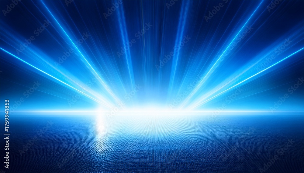 Obraz premium Blue Light Background For Wide Banner