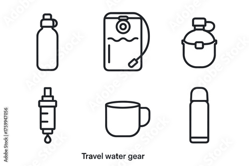 Essential travel water gear: bottles, filters, canteens, and more