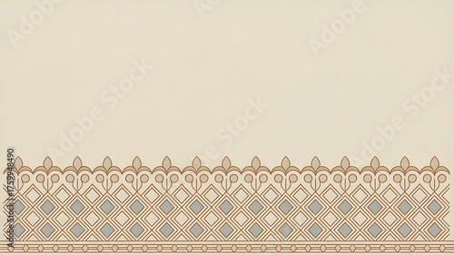Vintage lace frame pattern vector illustration with floral ornament border design for a wedding card invitation