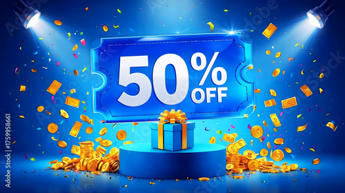 Discount 50% OFF Banner