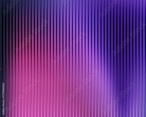 Thousand glass ripple effect background with elegant gradient lines blending purple, violet, and pink tones for modern abstract design, digital art, and creative projects. Vector illustration.