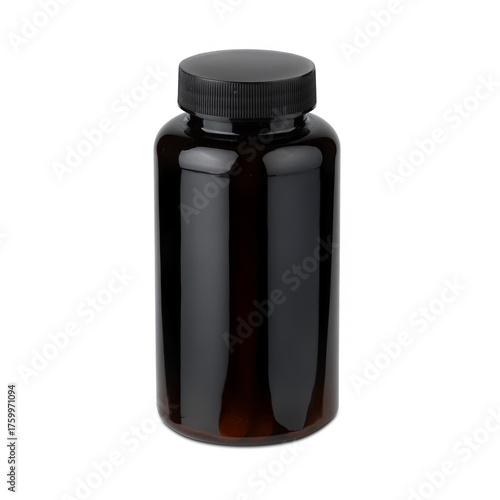 Medicine bottle suitable for mockup