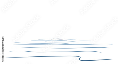 Abstract Water Surface With Reflections Against a Moody Black Background
