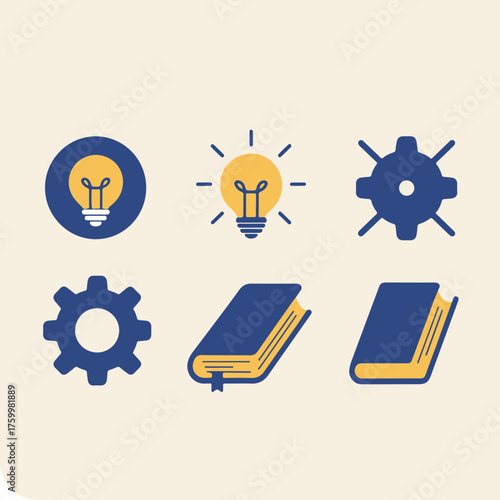 creative idea concept iconset