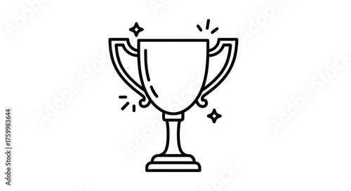 Award Icon Representing Achievement, Recognition, And The Thrill Of Triumphant Victory