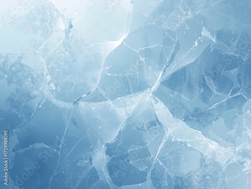 Stunning abstract ice texture shimmering with light for cool backgrounds and winter designs, perfect for adding a frosty touch to your creative projects