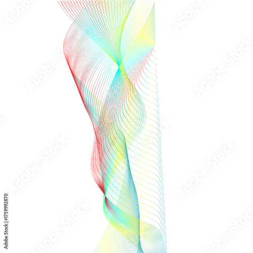 Vibrant Rainbow Flow Design Background
