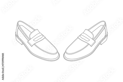 Shoes clipart, outline sport shoes, Shoe sketch, Sneakers vector, Sports wear, Shoes outline illustration, vector drawing. Shoe isolated on white background, vector illustration. Shoe line art.