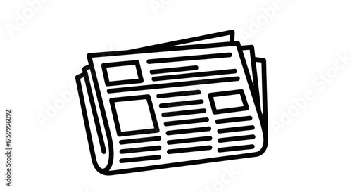 Illustrated Newspaper, Report Publication, Information Dissemination, News and Media Print