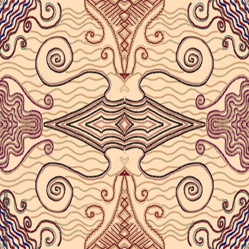 abstract seamless pattern