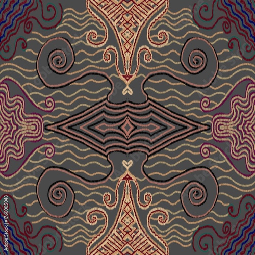 abstract seamless pattern