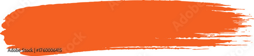 orange brush stroke vector, paint grunge splash, abstract ink mark, editable design element ai file"