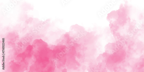 Abstract pink watercolor cloud background soft pastel texture perfect for feminine designs and dreamy concepts